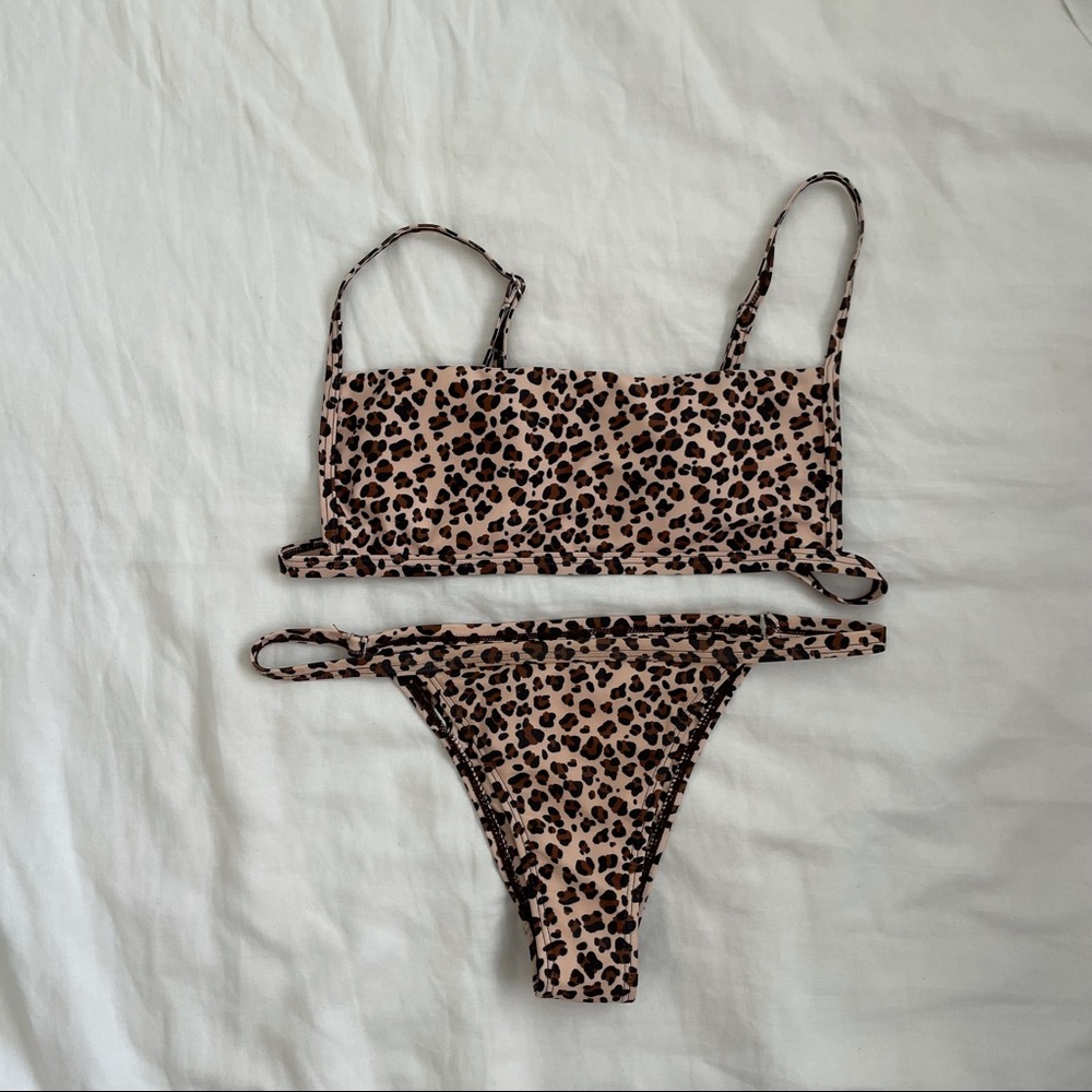 Shein cheetah bikini